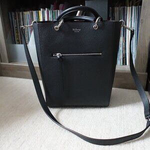 Mulberry Small Maple Tote Navy Blue